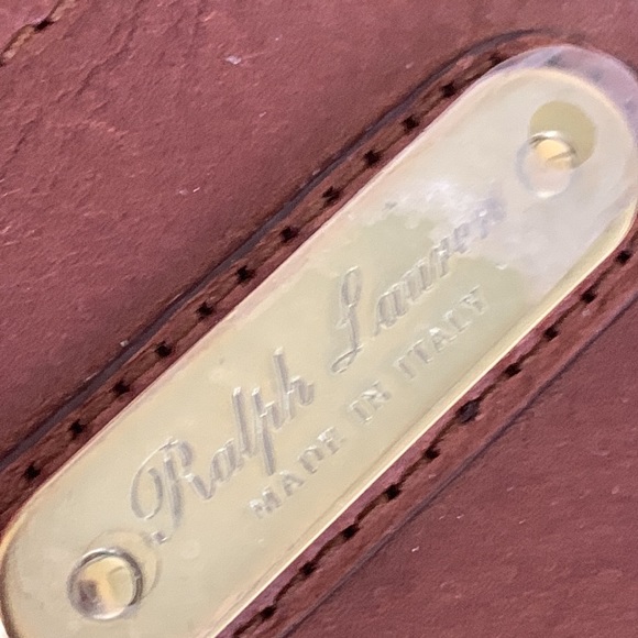 Vintage And The Original Ralph Lauren Collection Ricky 33 Calfskin Bag. - Picture 16 of 16